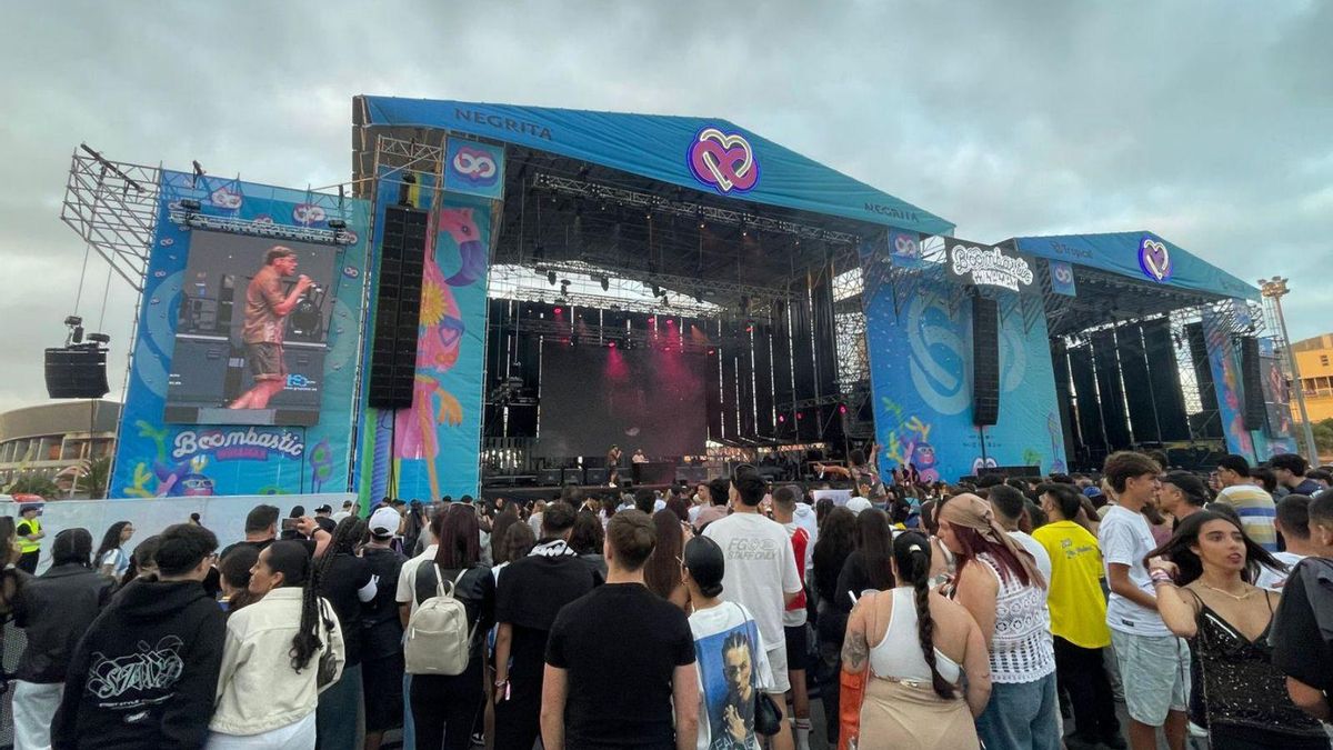 Un instante del concierto de Diegote, ayer, en el Boombastic.   | LP/DLP