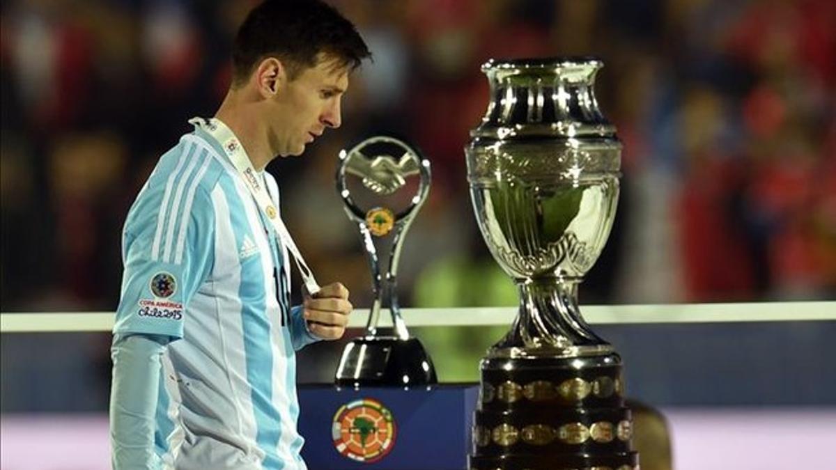 Messi, tras la final de la Copa América