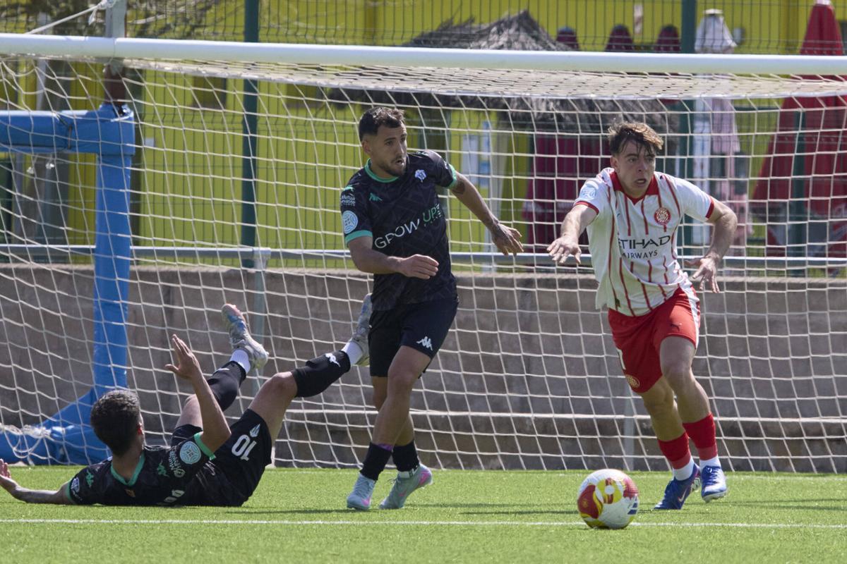 Les imatges del Girona B - Alcoià