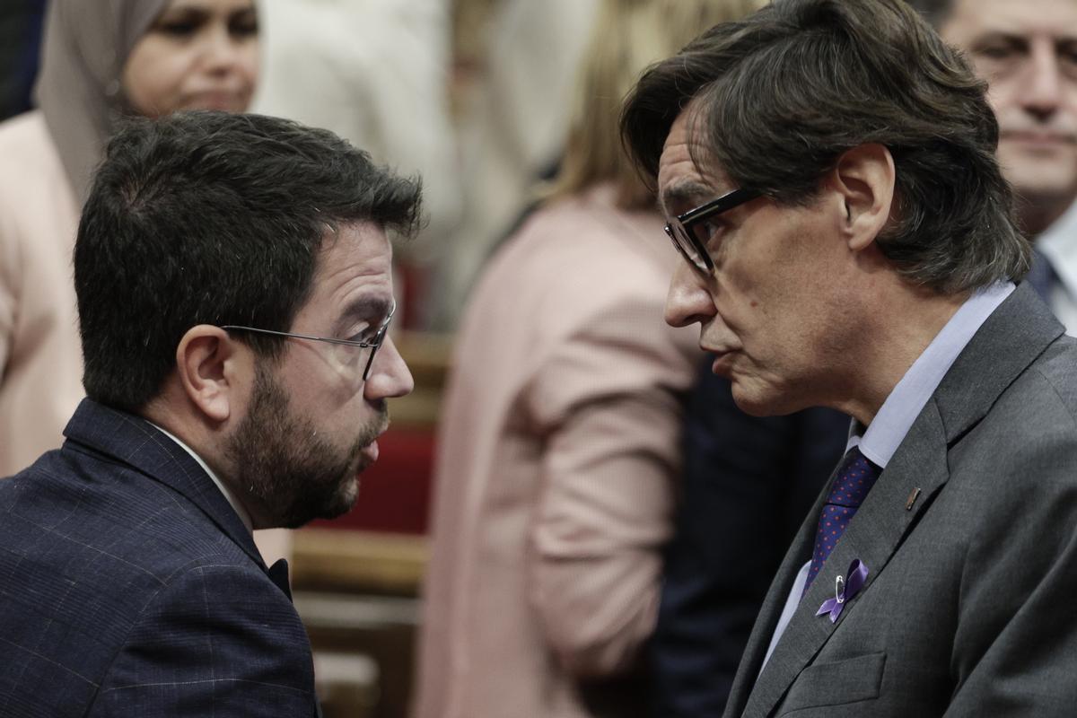 El PSC planteja un ‘tot o res’ a Aragonès per salvar els Pressupostos