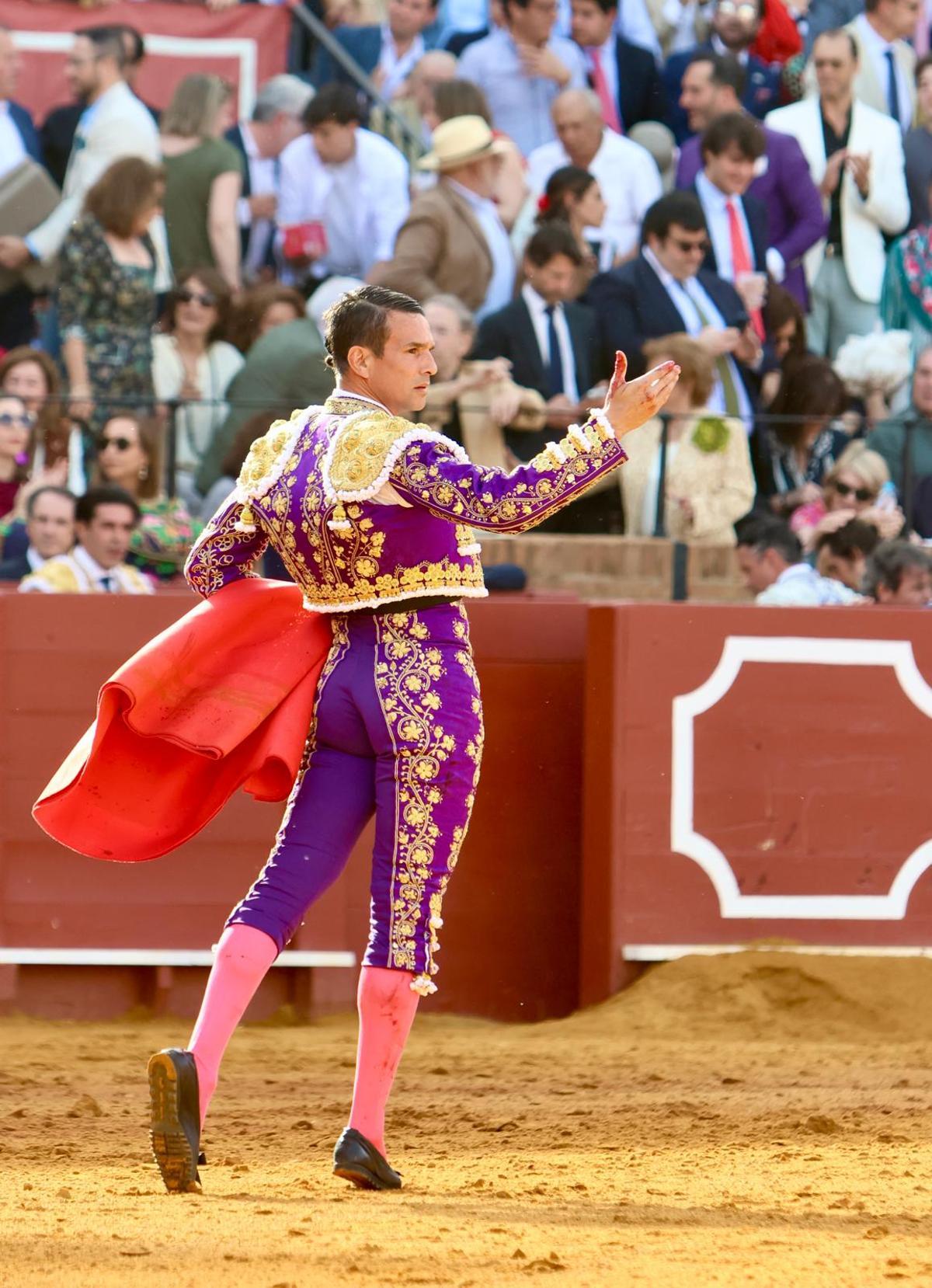 José María Manzanares en la pasada Feria de Abril de Sevilla