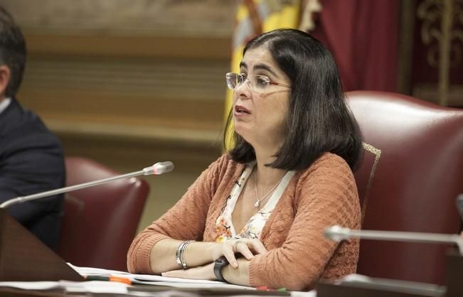 18/04/2017.CANARIAS POLITICA.Pleno del Parlamento de Canarias..Fotos: Carsten W. Lauritsen