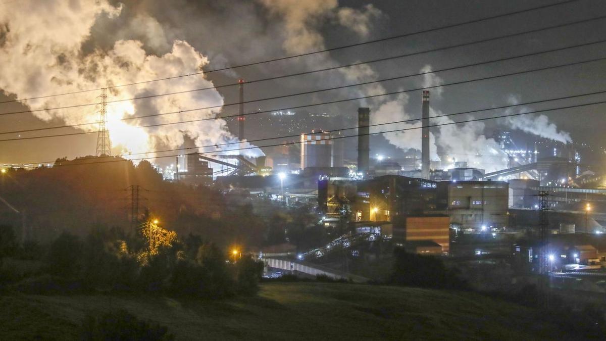 La factoría de ArcelorMittal en Gijón. | Marcos León