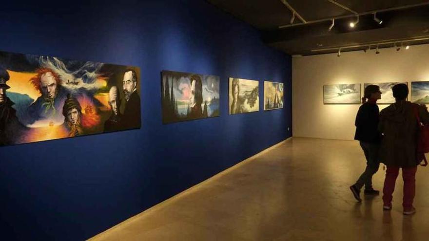 Algunas de las obras que podrán verse en el Museo Etnográfico.