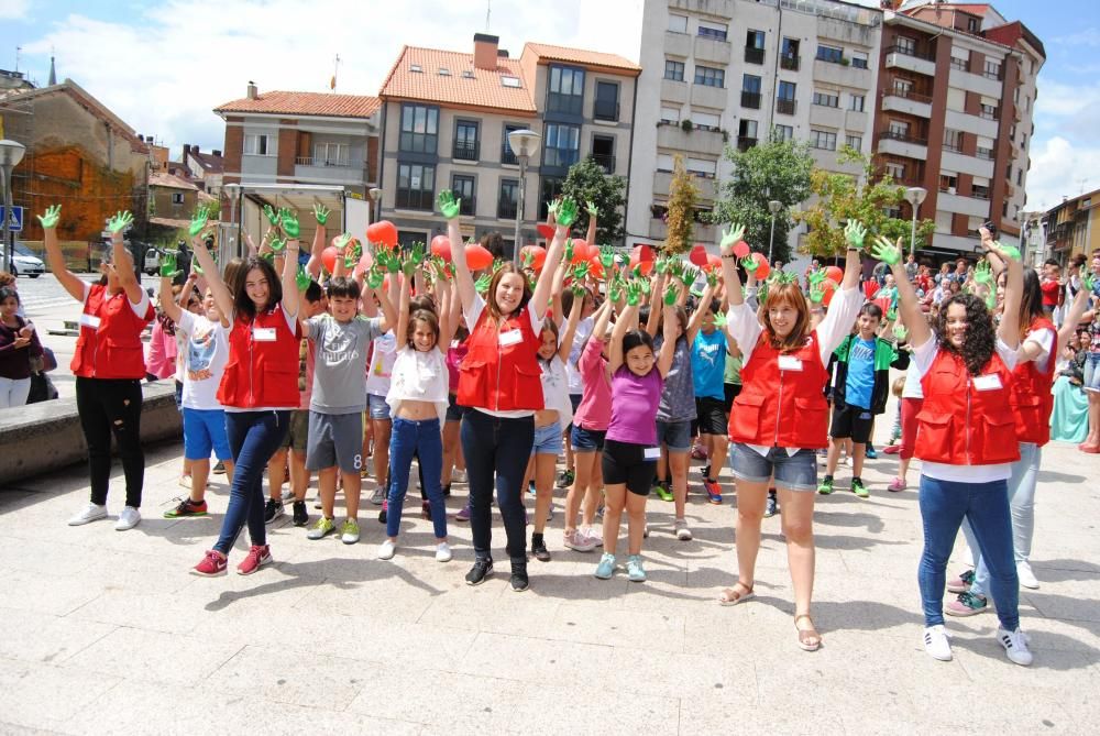 Flashmob en Siero