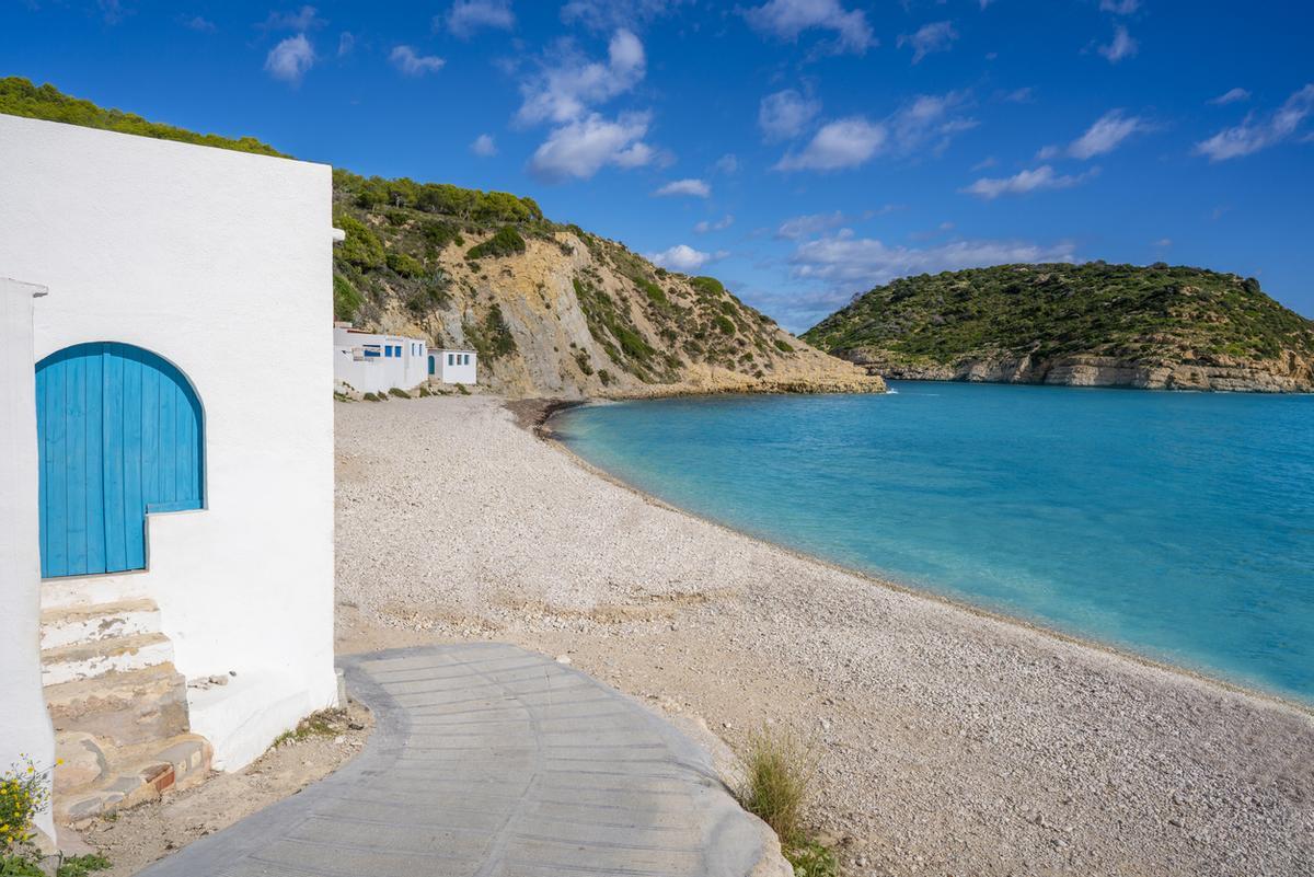 Cala Portitxol en Jávea, Alicante.
