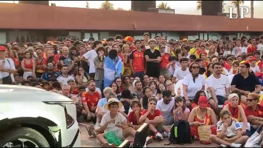 Vídeo: La Plaza de la Música vive la final del Mundial