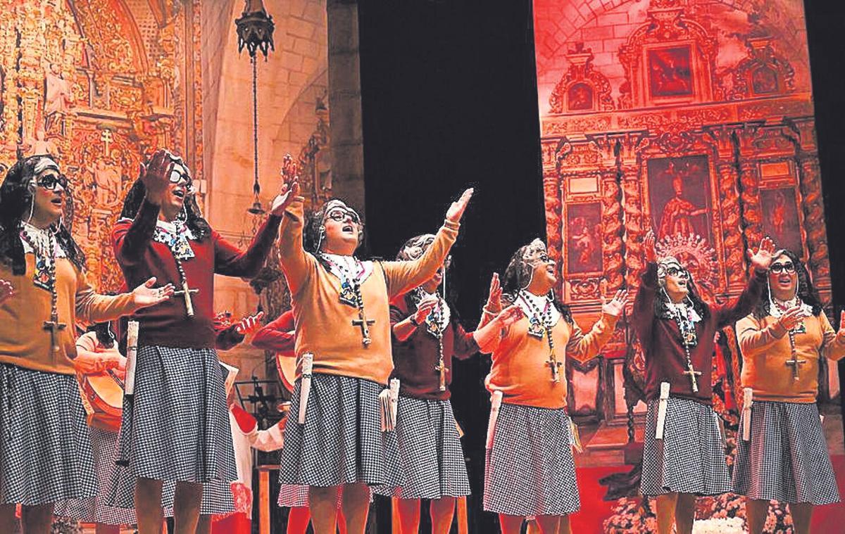 Los Mirinda de beatas en 2024 (Badajoz).