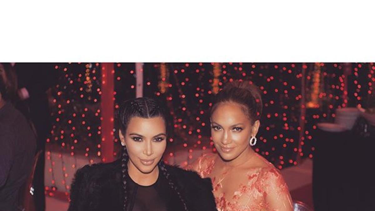 Kim Kardashian y Jennifer López juntas en Nochebuena