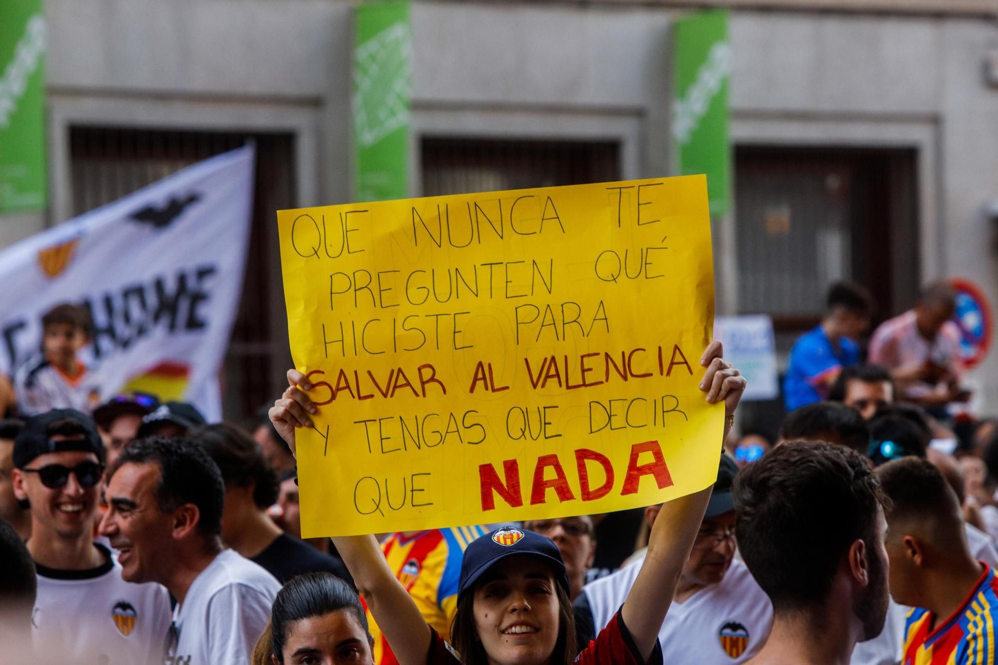 Protestas históricas de la afición del Valencia