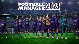 Creatividad utilizada para el lanzamiento del Football Manager 2023.