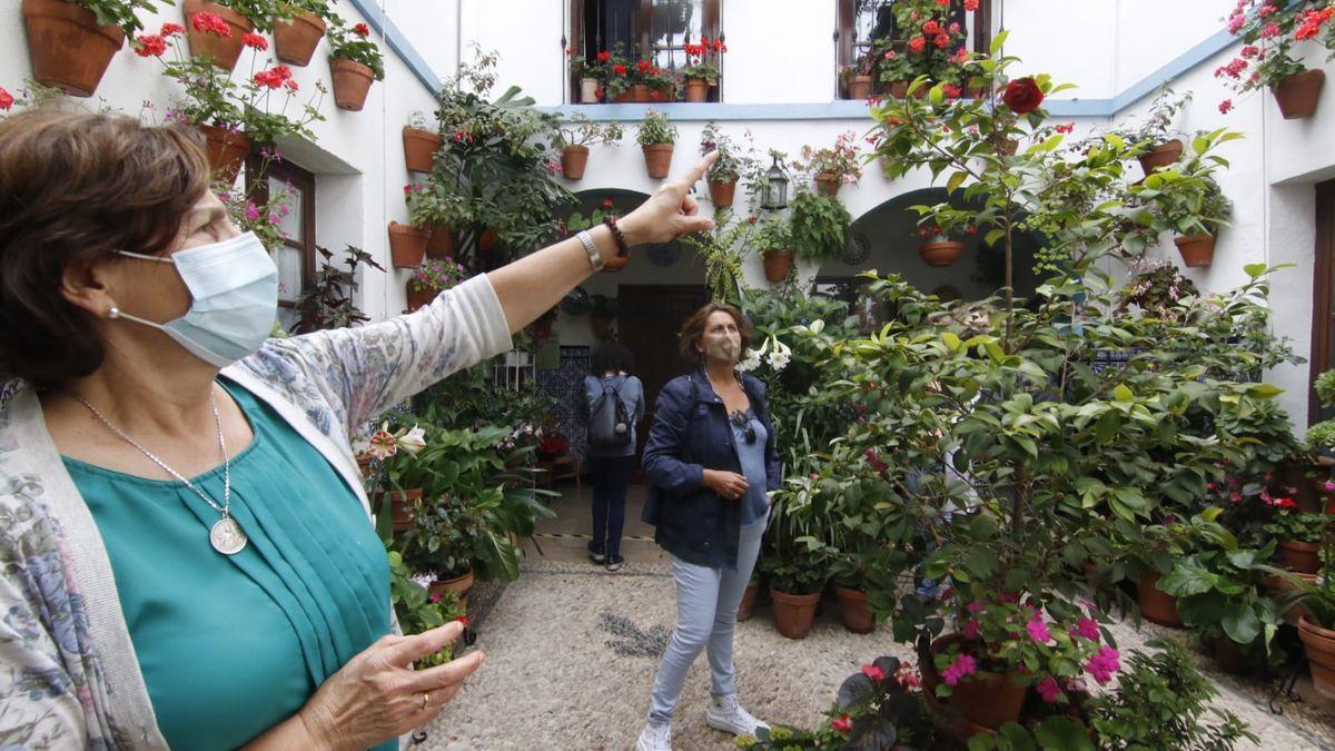 Patio del número 6 de la calle Pedro Fernández.