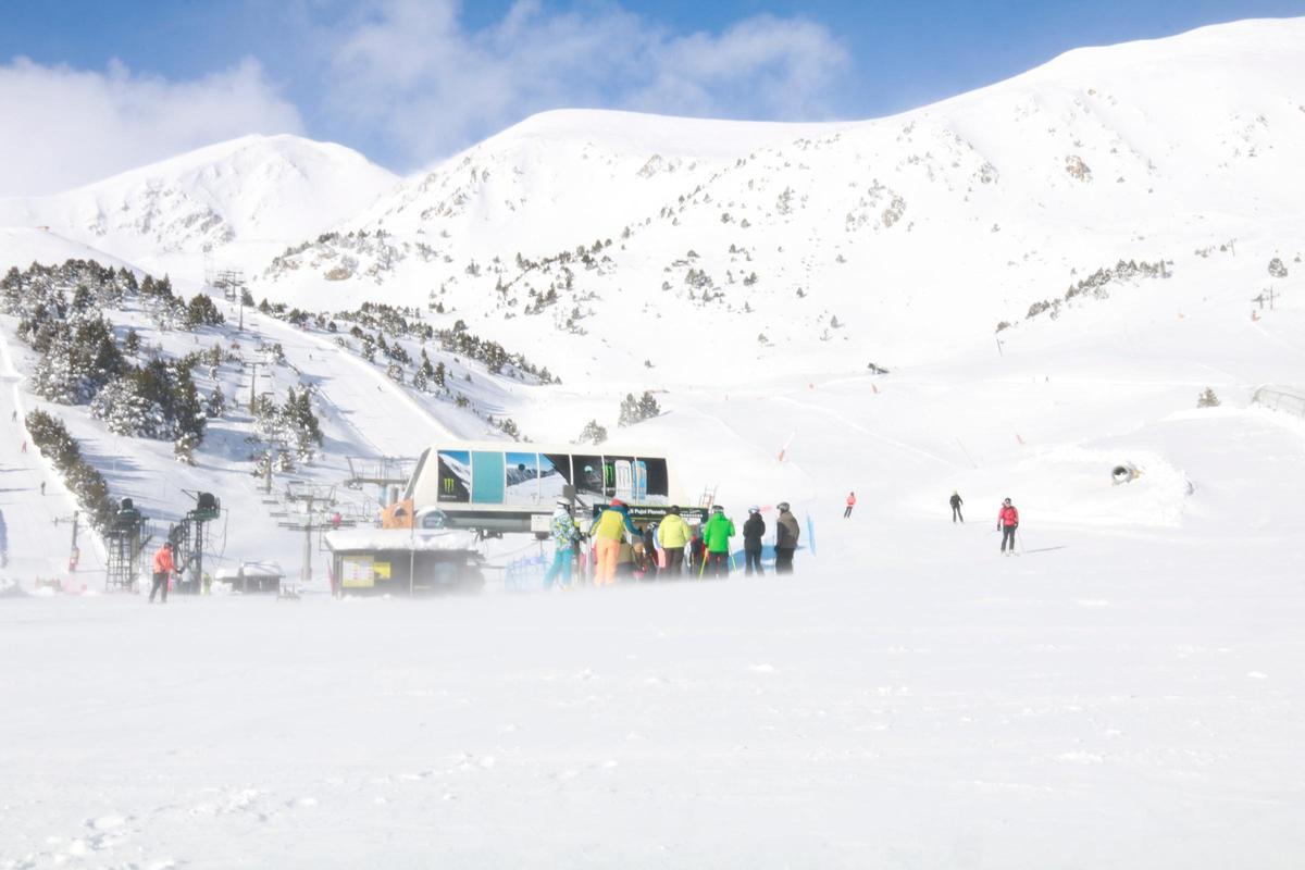 L'estació de Vallter.