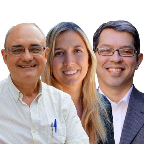 Llorenç Puig, Cristina Fornaguera y Flavio Comim