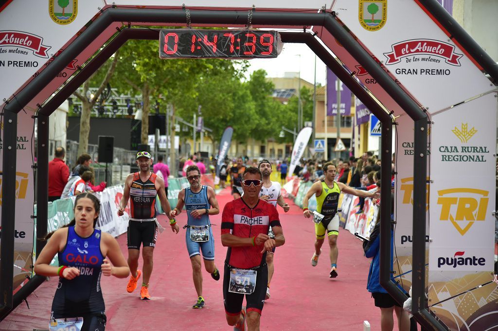 Llegada del triatlón de Fuente Álamo (I)