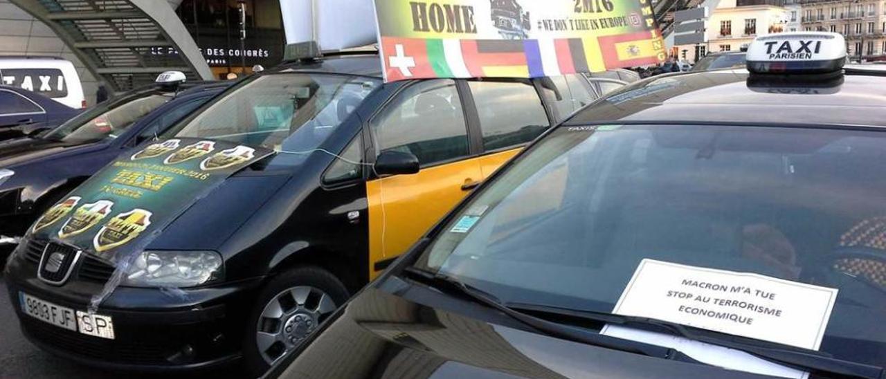 Taxistas gijoneses lideran una petición para crear un número único de servicio