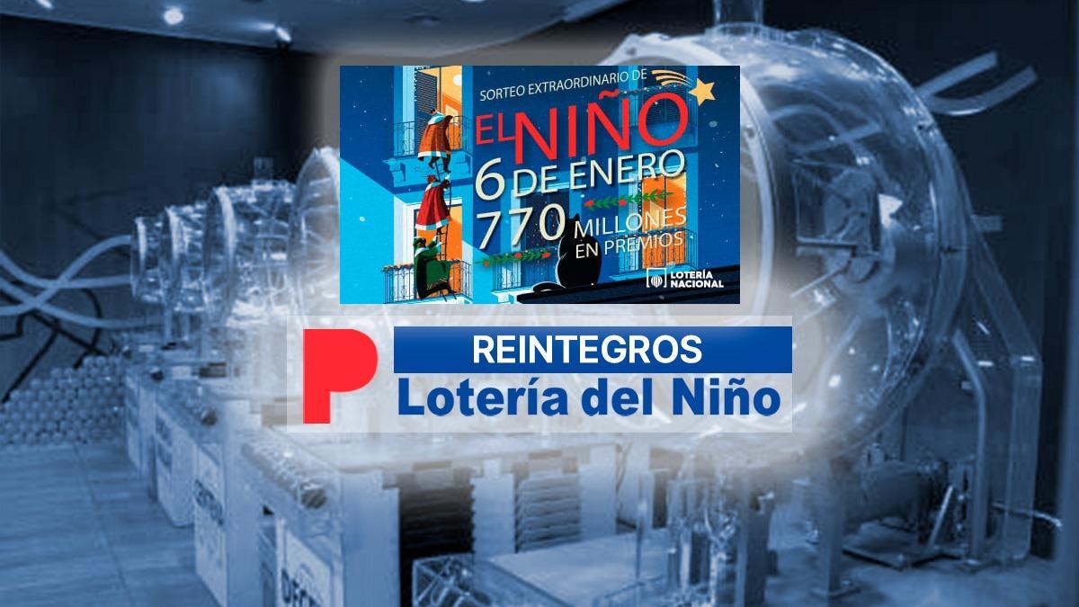 Reintegros Lotería del Niño