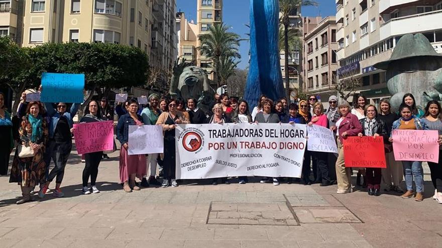 Castellón celebra el Día Internacional de las Trabajadoras del Hogar celebrando las mejoras laborales