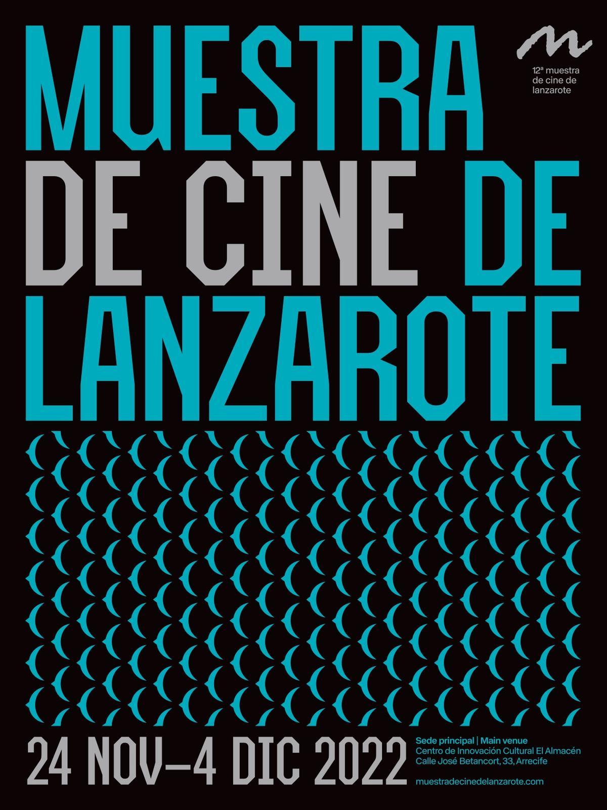 Cartel de la Muestra de Cine de Lanzarote 2022.