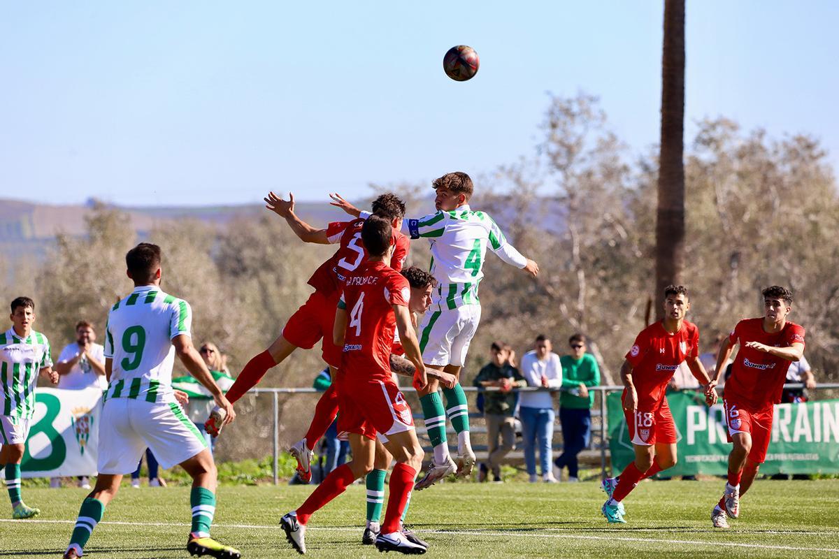 Córdoba CF B - La Palma: el partido de Tercera, en imágenes
