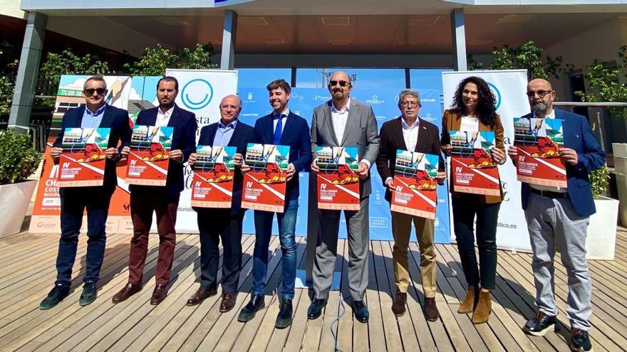 Presentación ayer del torneo Challenger del Murcia Club de Tenis. | PORTAVOZ