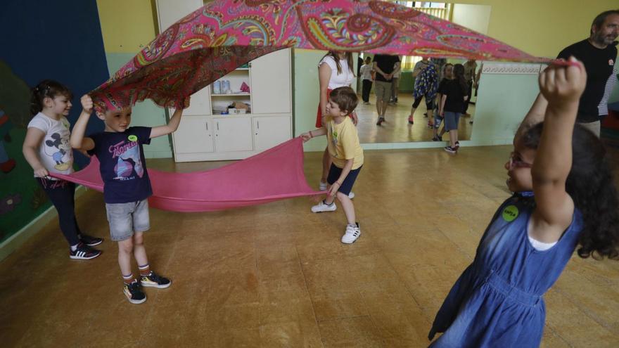 Niños participantes en el taller de danza. | R. Solís