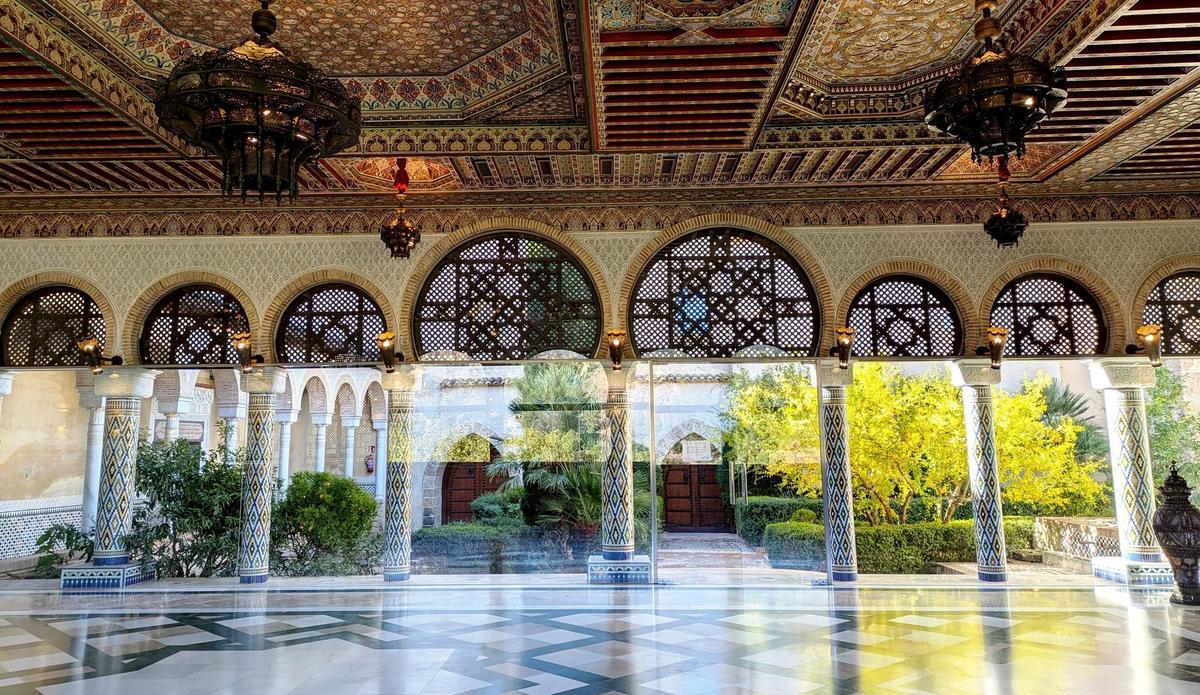 Interior del Castillo-Palacio de los Condes de Cervellón.