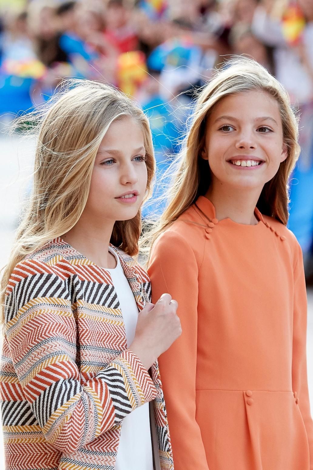 La Princesa Leonor y la Infanta Sofía en los premios Princesa de Asturias de 2019