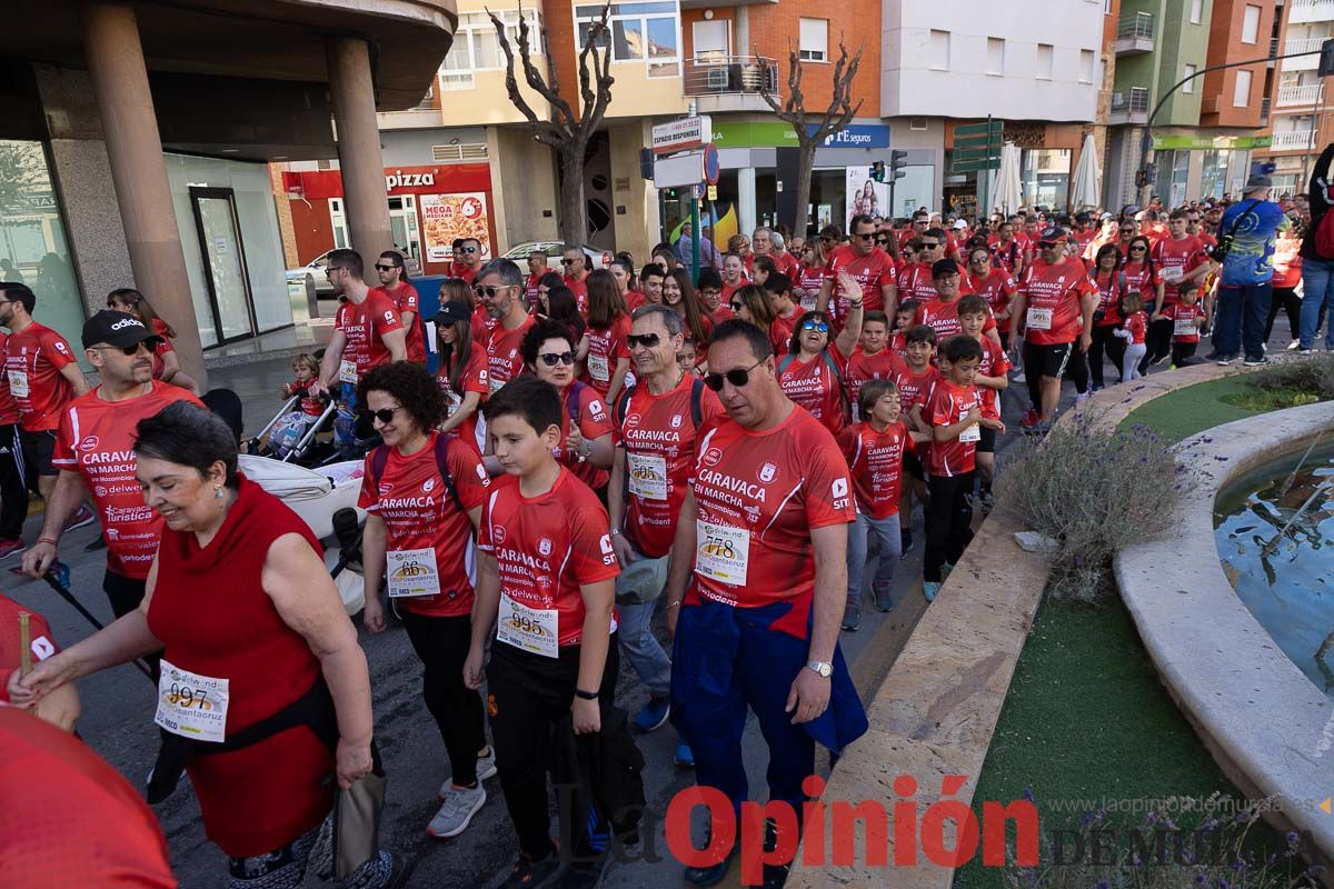 Marcha de la ONG Delwende en Caravaca