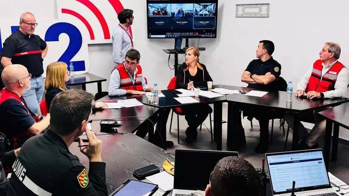 Reunión del Cecopi.