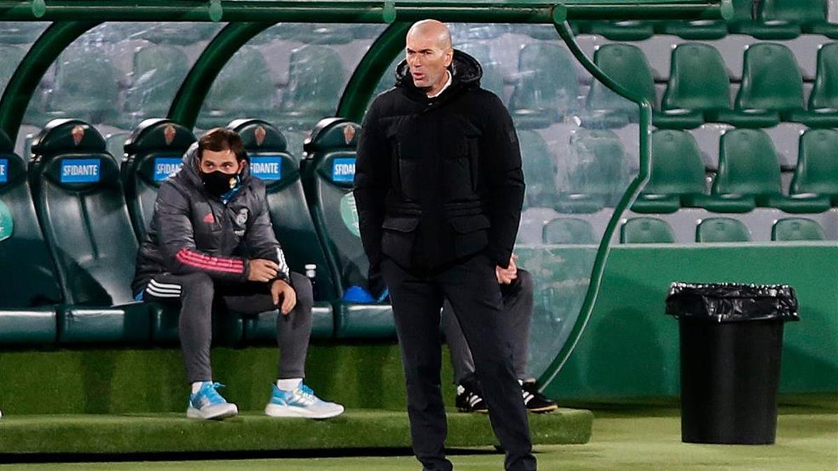 Zidane y su Madrid rompieron la racha de triunfos en el Martínez Valero