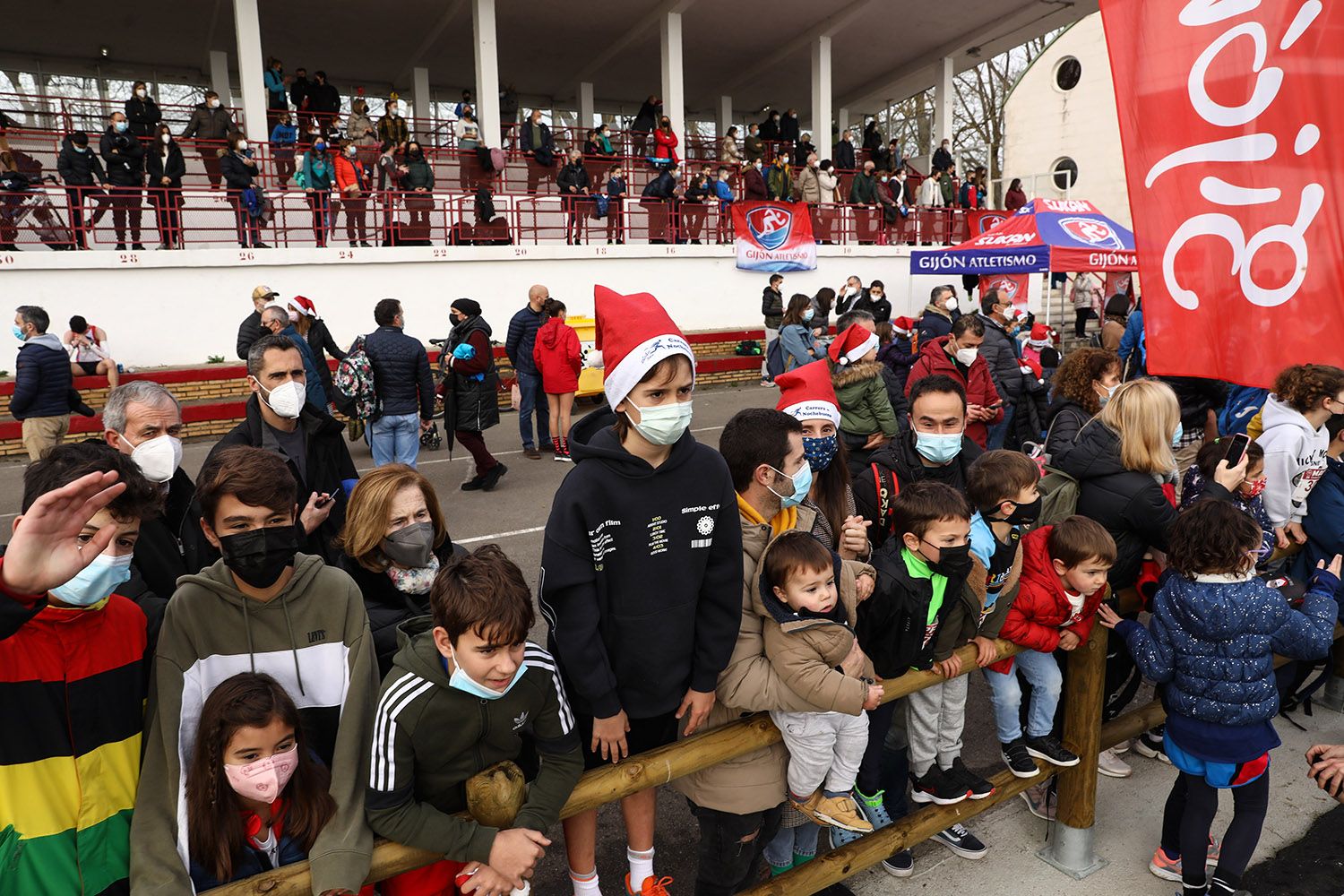 La carrera Popular de Nochebuena de Gijón