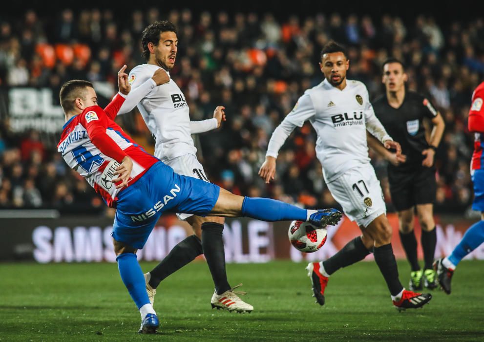 El Valencia - Sporting en imágenes