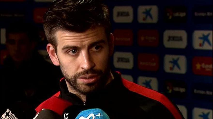 Piqué: &quot;He celebrado el gol a mi manera&quot;