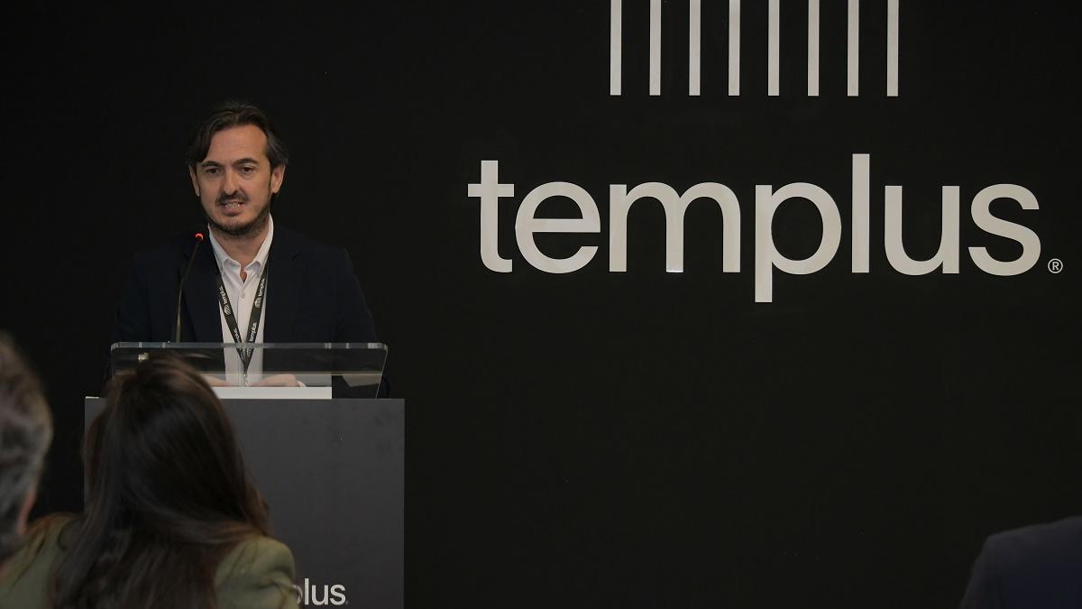 Nacho Velilla, CEO de Templus, en la presentación del centro de datos de Málaga.