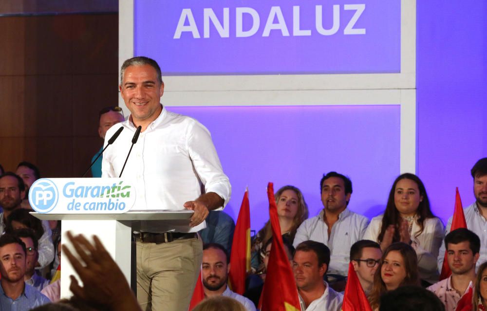 Pablo Casado participa en un acto político en Málaga