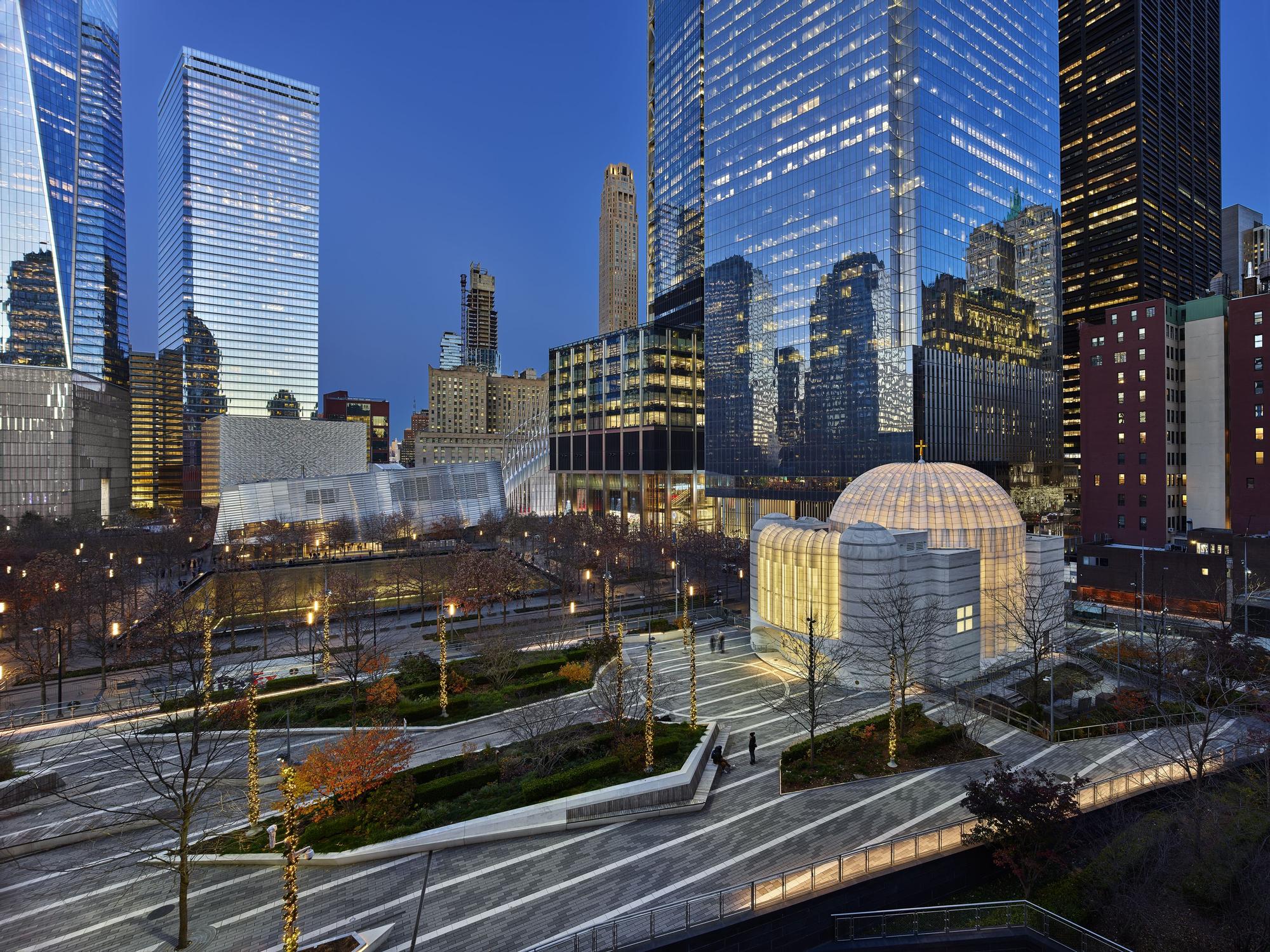 Las imágenes de la iglesia que Calatrava ha construido en Nueva York