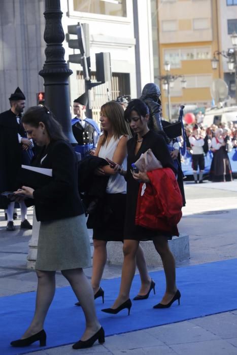 Alfombra azul de los Premios "Princesa de Asturias" 2017