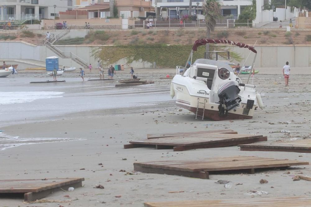 Temporal en Cabo de Palos y La Manga