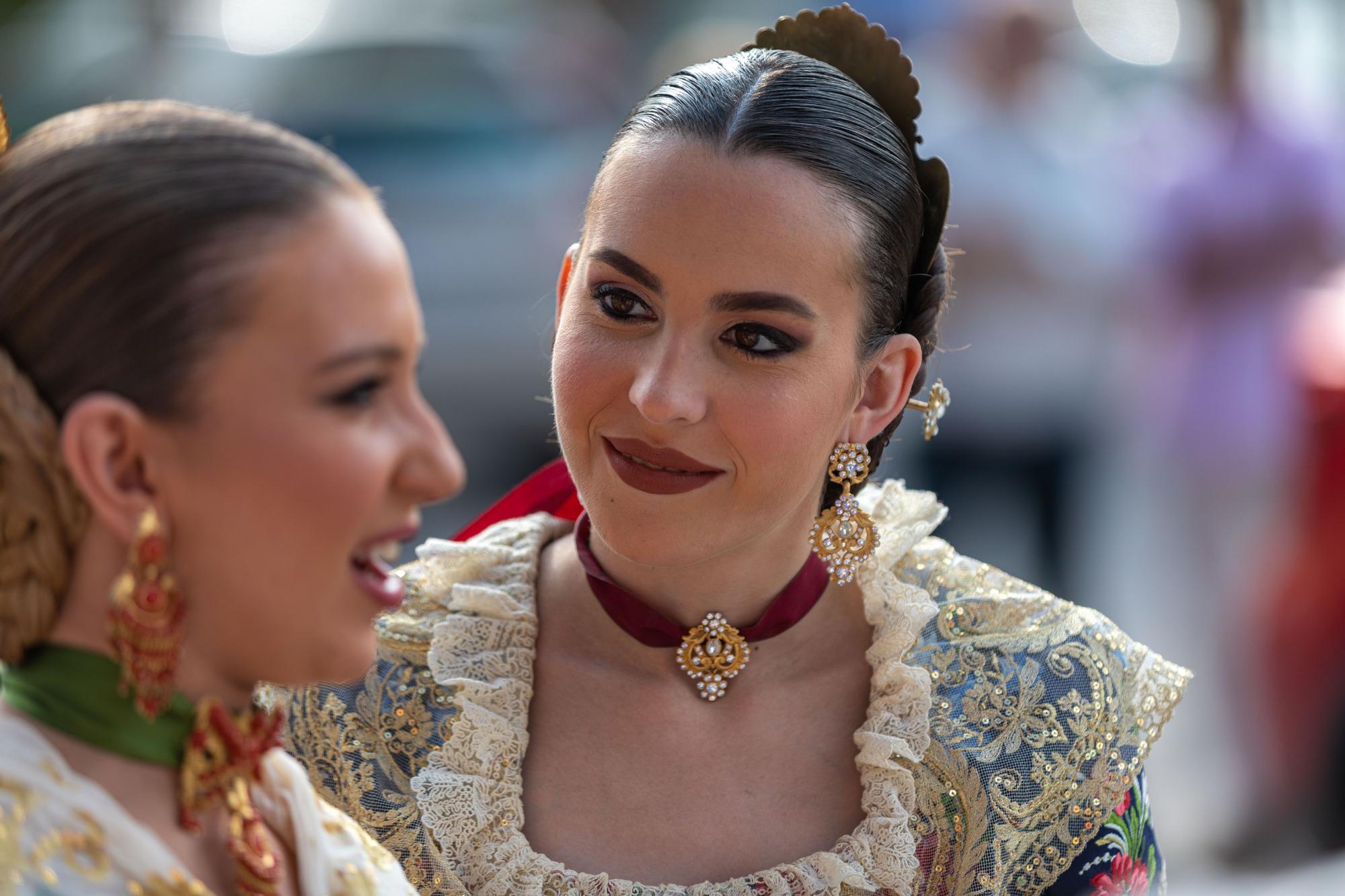 Visita de las candidatas al Ciutat de València