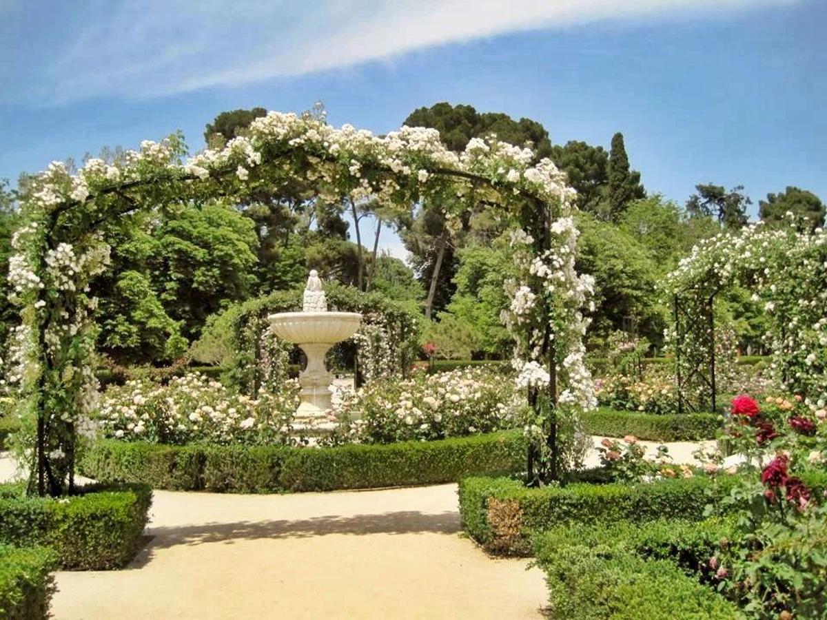 Rosaleda de los Jardines de Cecilio Rodríguez