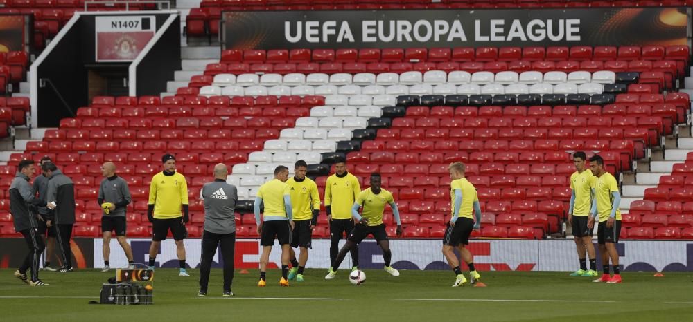 El Celta y su afición ya conocen Old Trafford