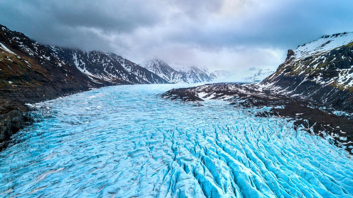 El glaciar Perito Moreno en Argentina