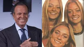 El resplandor eterno de "Las Trillizas de Oro" de Julio Iglesias