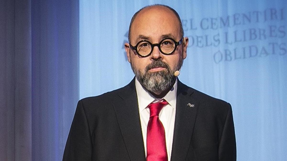 El escritor Carlos Ruiz Zafón.