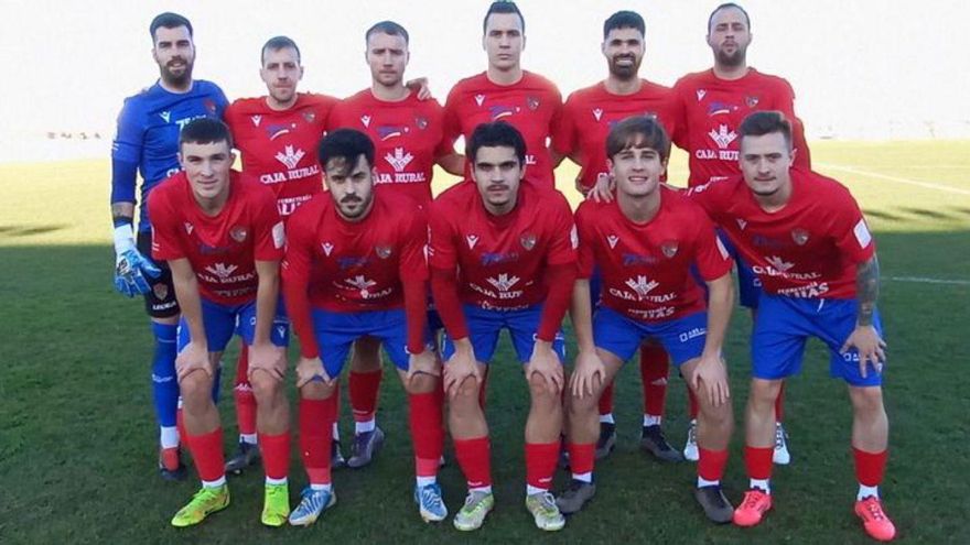 Una formación del CD Benavente. | CEDIDA