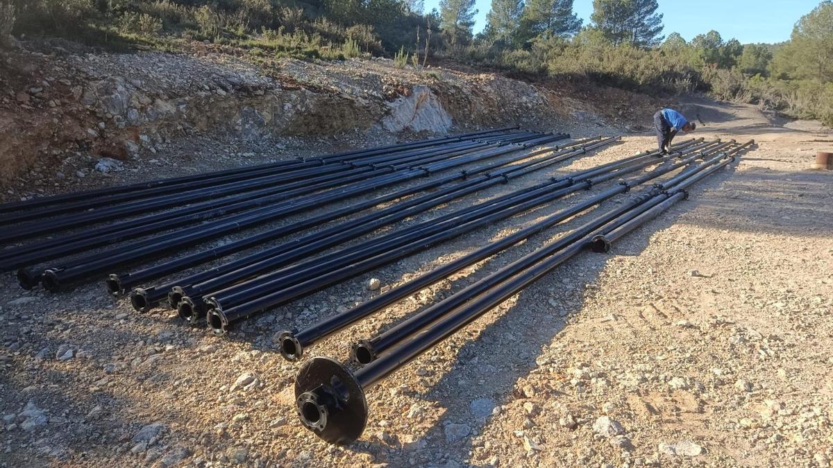 Les Useres inicia las obras para poner en marcha el Pou en Cabanyes.