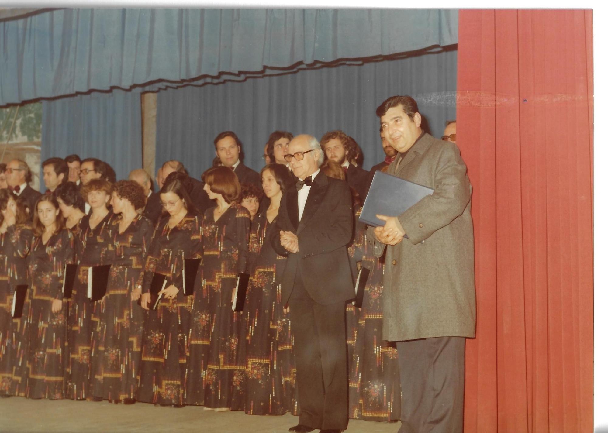 Josep M. Casafont, Francesc Vila i la Capella de Burés a Cardona, el 1978