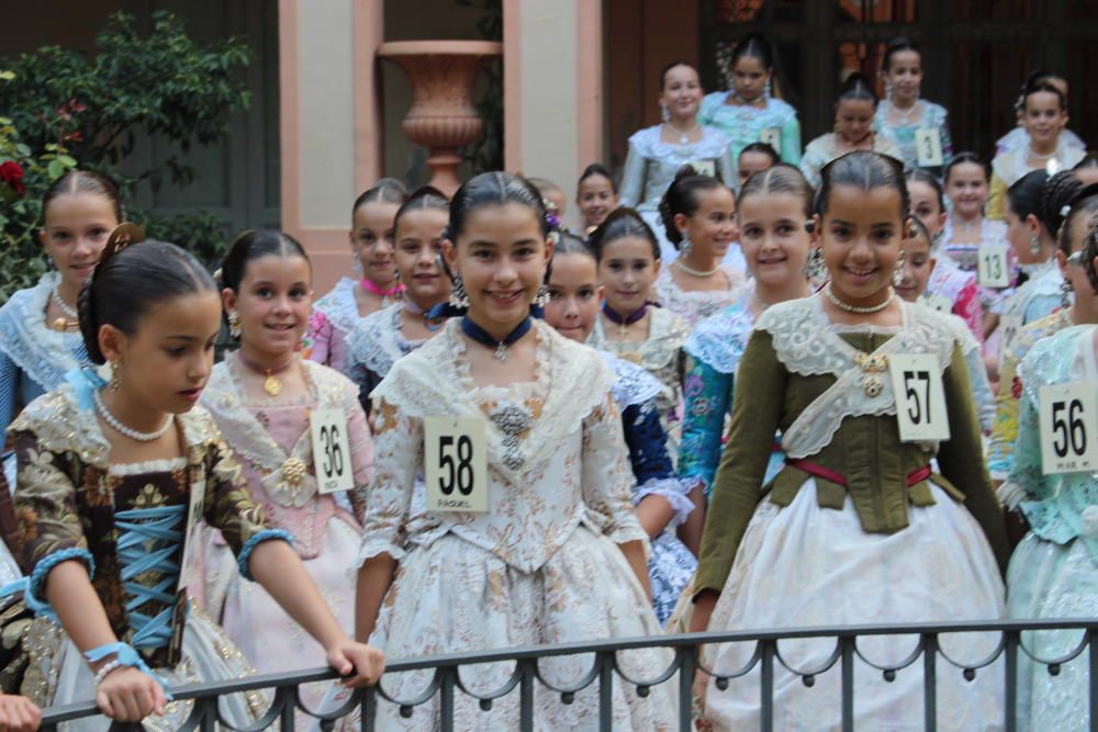 Los Jardines de Monforte acogieron la prueba de las infantiles con moño único