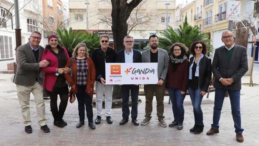 La lista completa de Compromís Més Gandia Unida